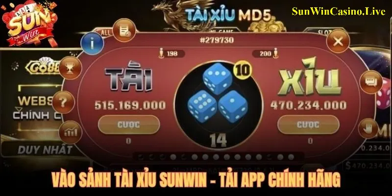 Tải app tài xỉu SUNWIN chính hãng và bước vào thực chiến ngay hôm nay